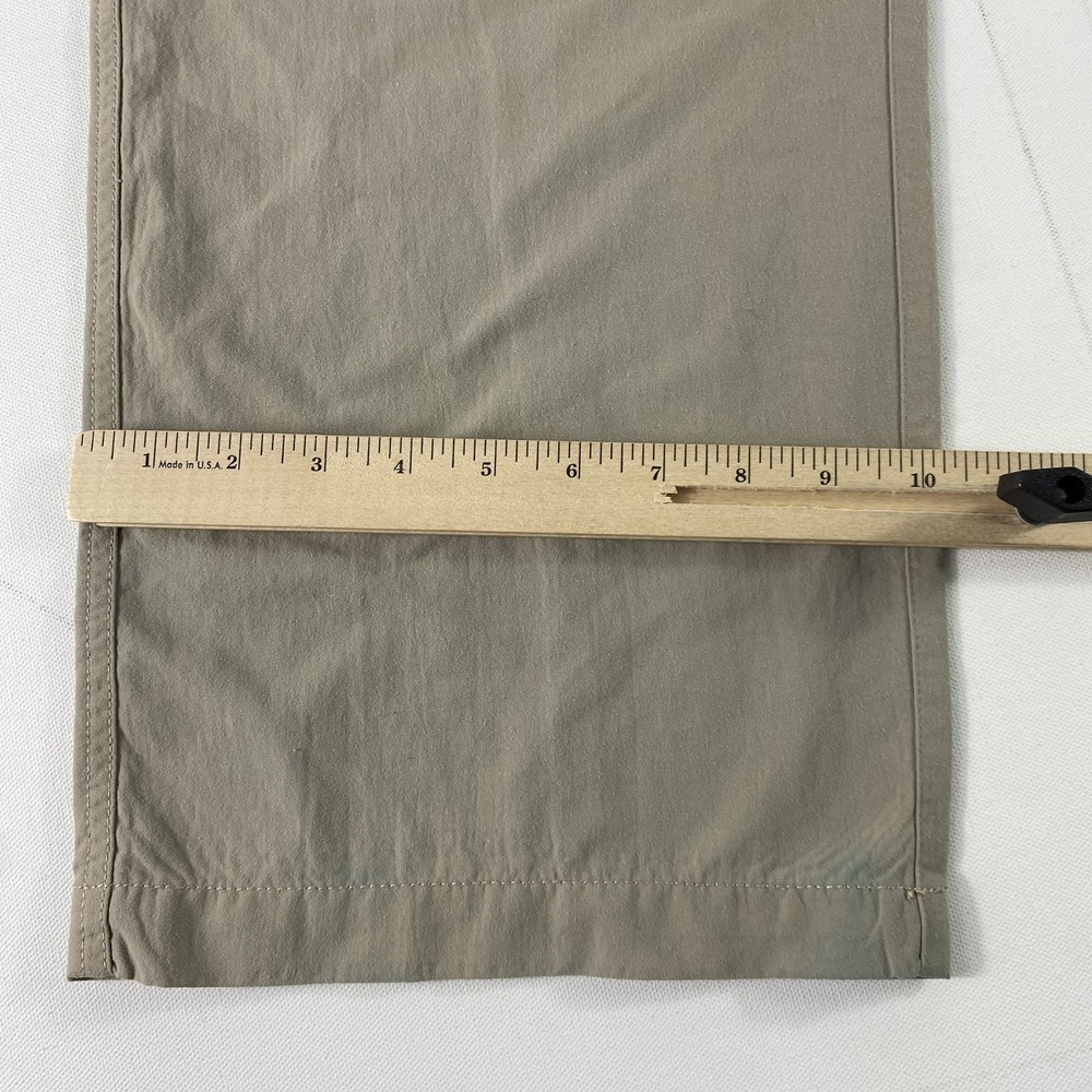 Clothing Arts Pants Mens 42x32 Khaki Nylon Cargo Hiking Pickpocket Proof Outdoor - Picture 3 of 16